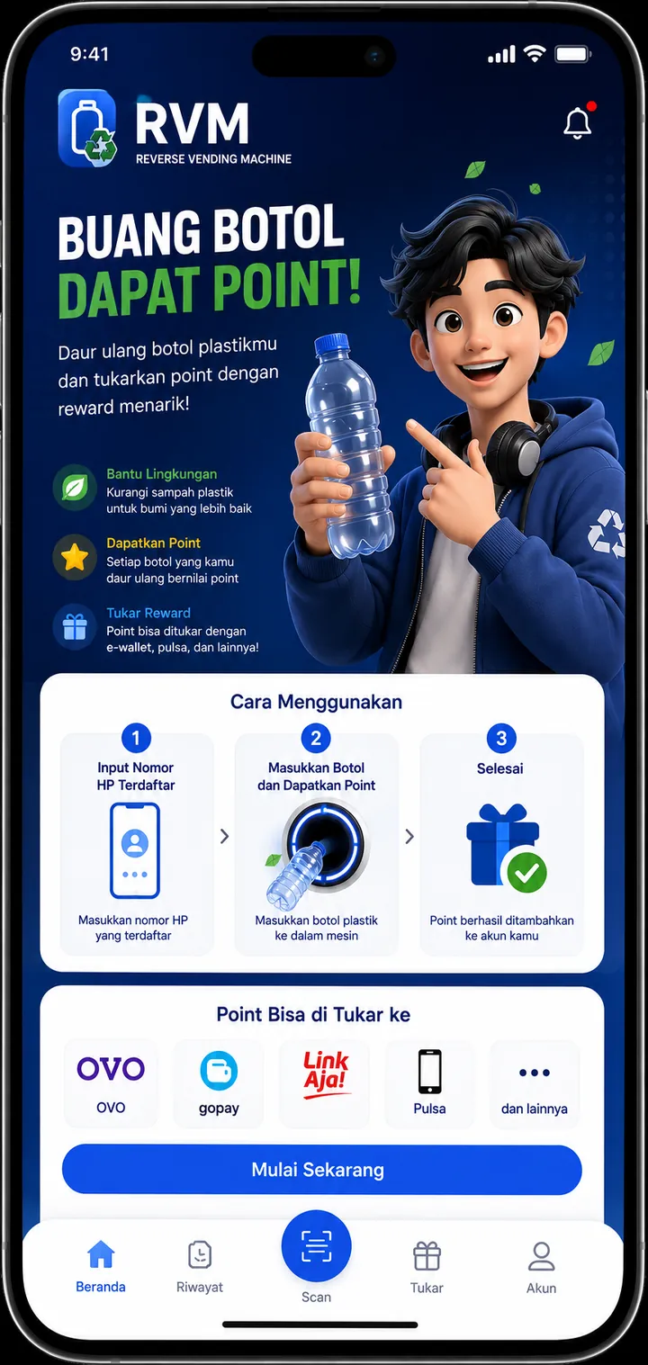 Beranda app RVM